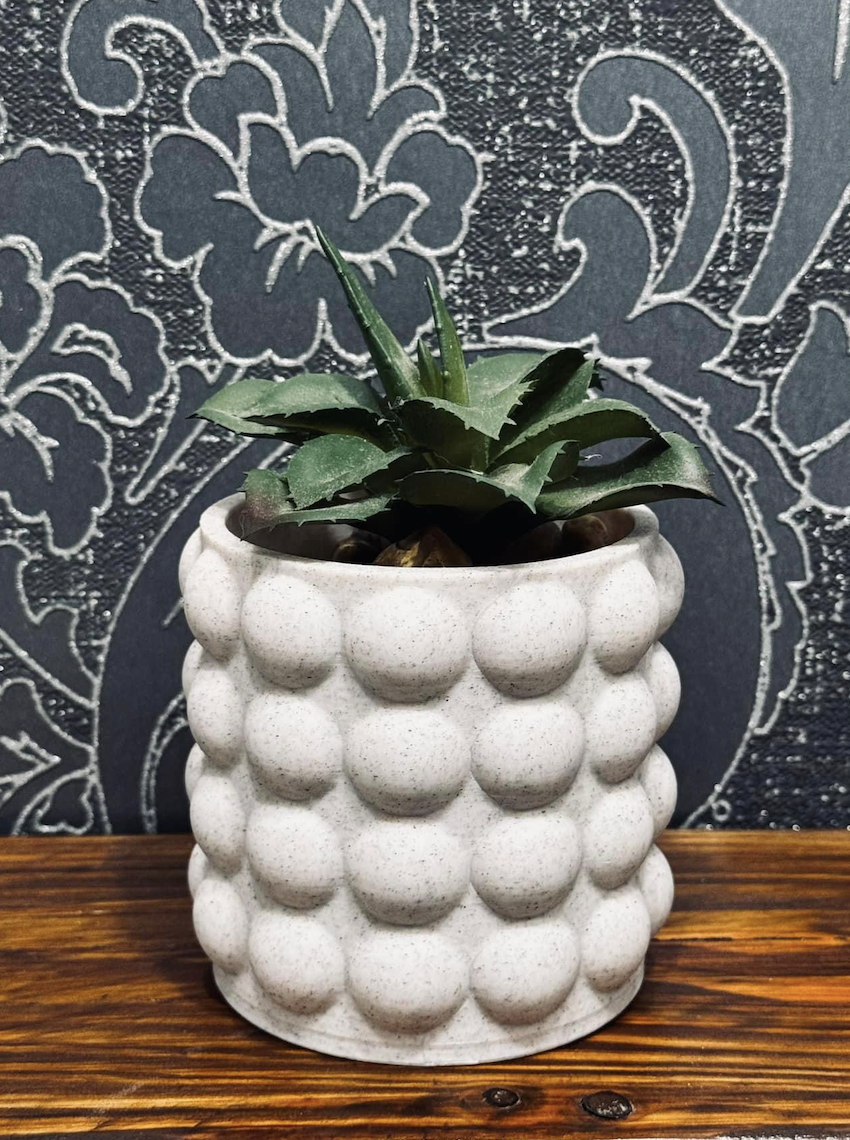 Big Bobble design planter / storage pot